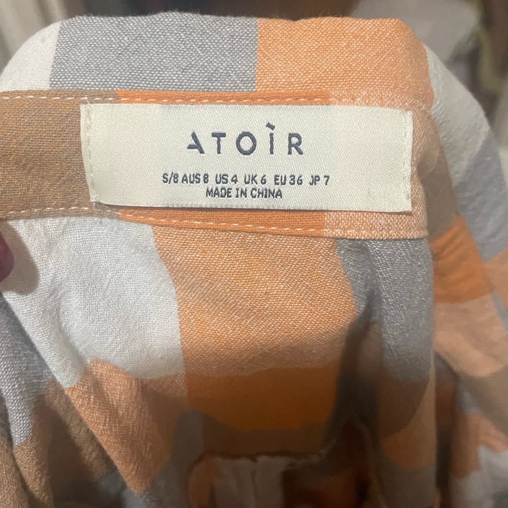 ATOIR sleeve shirt dress. SEND OFFERS - Picture 2 of 15